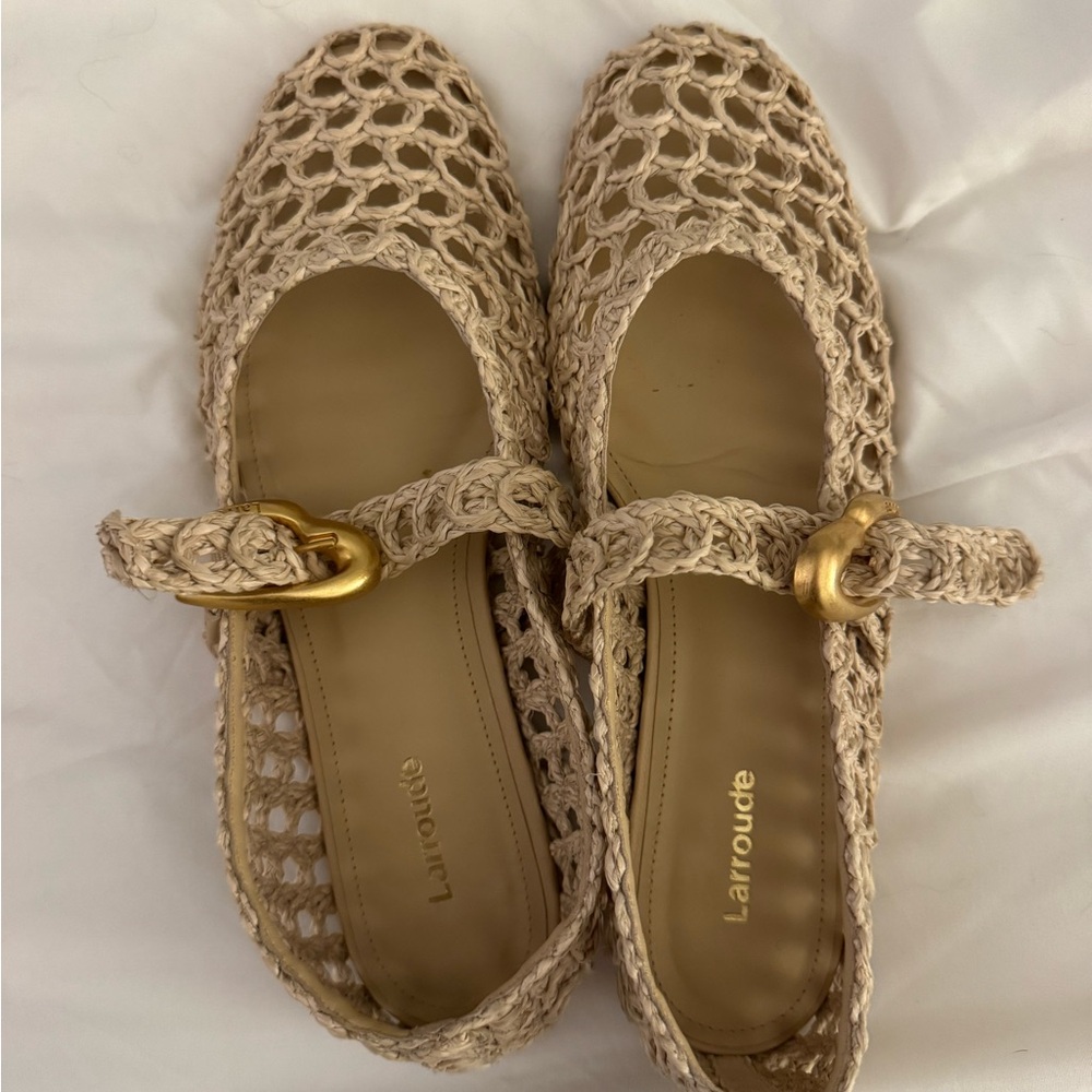 Verona Macrame In Beige Embroidered Raffia
